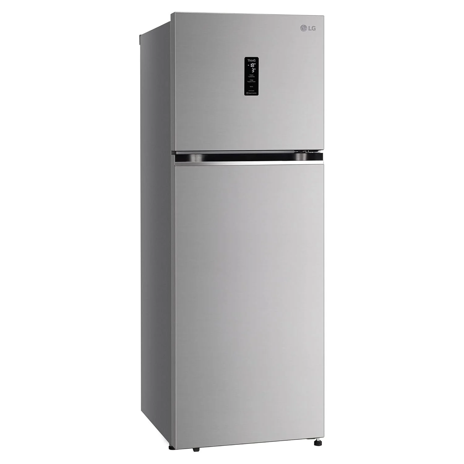 LG 343 L, 3 Star, Smart Inverter Compressor, Wi-Fi Enabled, Convertible Frost-Free Double Door Refrigerator (‎GL-T382TPZX, Shiny Steel, Auto smart connect &amp; Door Cooling+) - Image 6