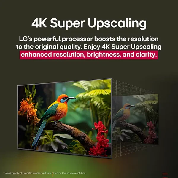 LG 55-inch 4K QNED Smart TV (55QNED8BA6A, 2025 Model) | α7 AI Processor Gen8 | Dolby Atmos | Filmmaker Mode™ | VRR - Image 7