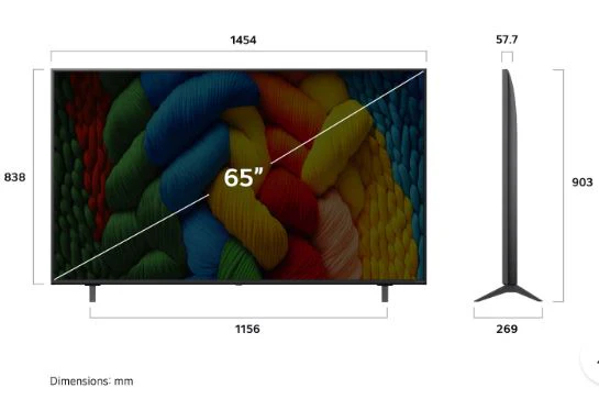 LG 65 Inch (164 cm) NanoCell 4K Smart TV (2025 Model, NANO85A, α7 AI Processor Gen8, Dolby Atmos, Filmmaker Mode) - Image 7