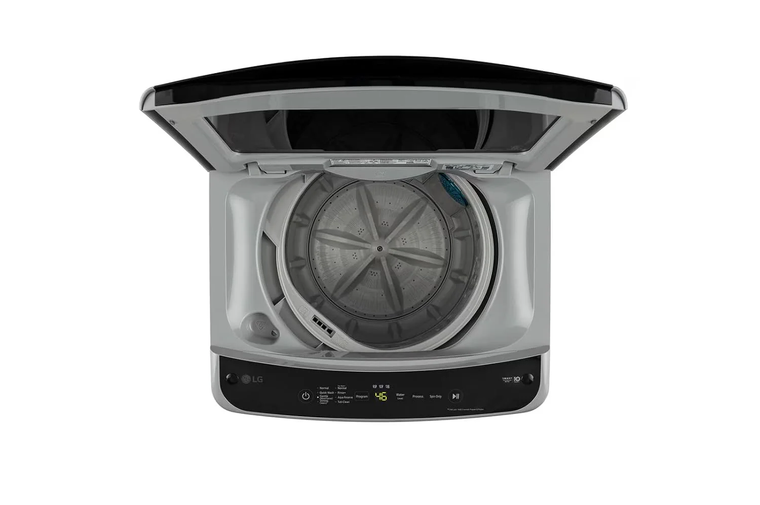 LG 7.5 Kg T75VBSF1Z Top Load Washing Machine, Smart Inverter Motor, Middle Free Silver - Image 6