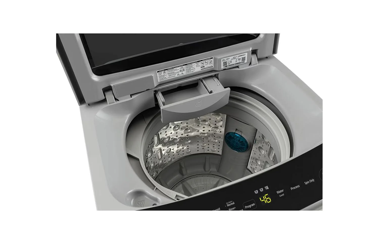 LG 7.5 Kg T75VBSF1Z Top Load Washing Machine, Smart Inverter Motor, Middle Free Silver - Image 9
