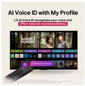 LG 75 Inch (189 cm) 4K QNED 8GA Mini LED Smart TV (2025 Model) with α8 AI Processor Gen2, Dolby Vision &amp; Atmos, Filmmaker Mode, AI Picture Pro - Image 4