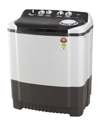 LG 7Kg Semi Automatic Washing Machine, Rat Away Technology, Dark Grey, 5 Star(P7010NGAZ) - Image 4