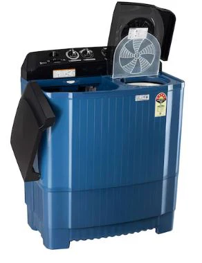 LG 8Kg Semi Automatic Washing Machine, Roller Jet Pulsator + Soak, Full Dark Blue, 5 Star(P8015SBAZ) - Image 2