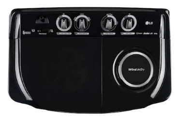 LG 8Kg Semi Automatic Washing Machine, Roller Jet Pulsator + Soak, Full Dark Blue, 5 Star(P8015SBAZ) - Image 3
