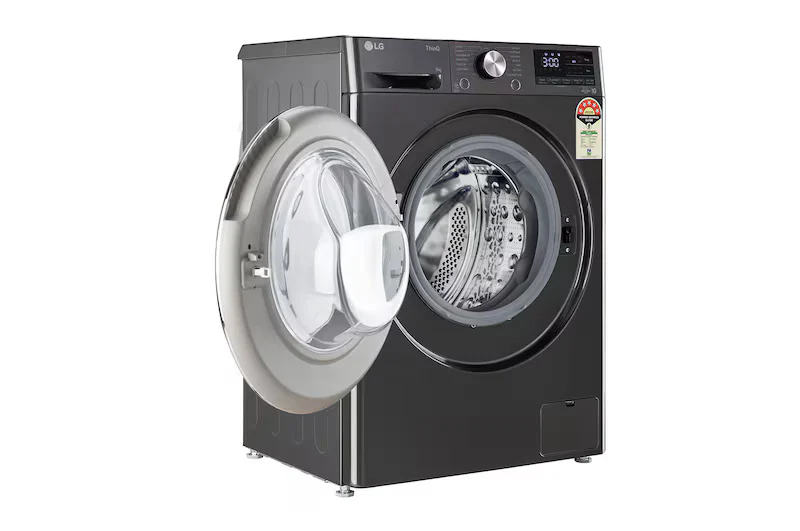 LG 9Kg Front Load Washing Machine, AI Direct Drive™, Black VCM, 5 Star, FHP1209Z9B - Image 3
