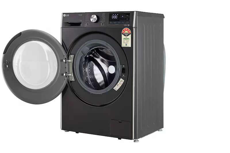 LG 9Kg Front Load Washing Machine, AI Direct Drive™, Black VCM, 5 Star, FHP1209Z9B - Image 4