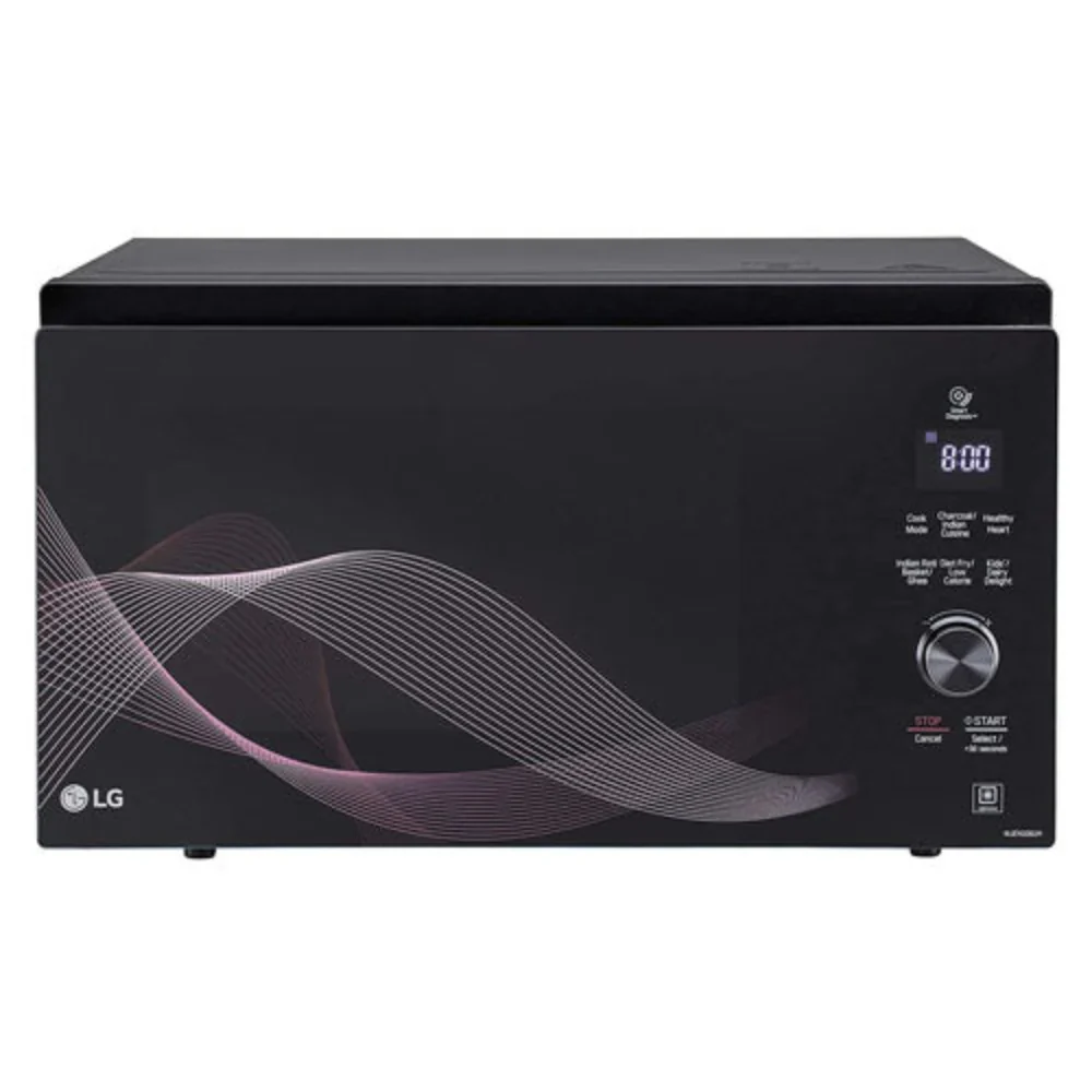 LG MJEN326UH 32L Charcoal Convection Healthy Heart Microwave Oven (Black)
