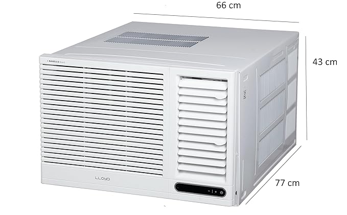 Lloyd 1.5 Ton 3 Star Window AC (GLW18D3LGSPR),Turbo Cool, Copper Coil, R32, Feather Touch Control - Image 5