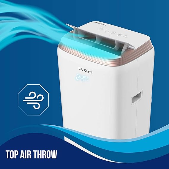 Lloyd 1 Ton Portable AC (Copper, LP12B01TP White) - Image 3