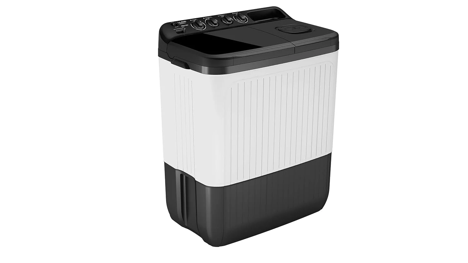 Lloyd 8 kg 5 Star Semi Automatic Top Load Washing Machine |1300 RPM | Detergent Storage Zone | 3 Wash Programs | Swift Dry | Magic Filter, (GLWS805AODDG, Dark Grey and White) - Image 9