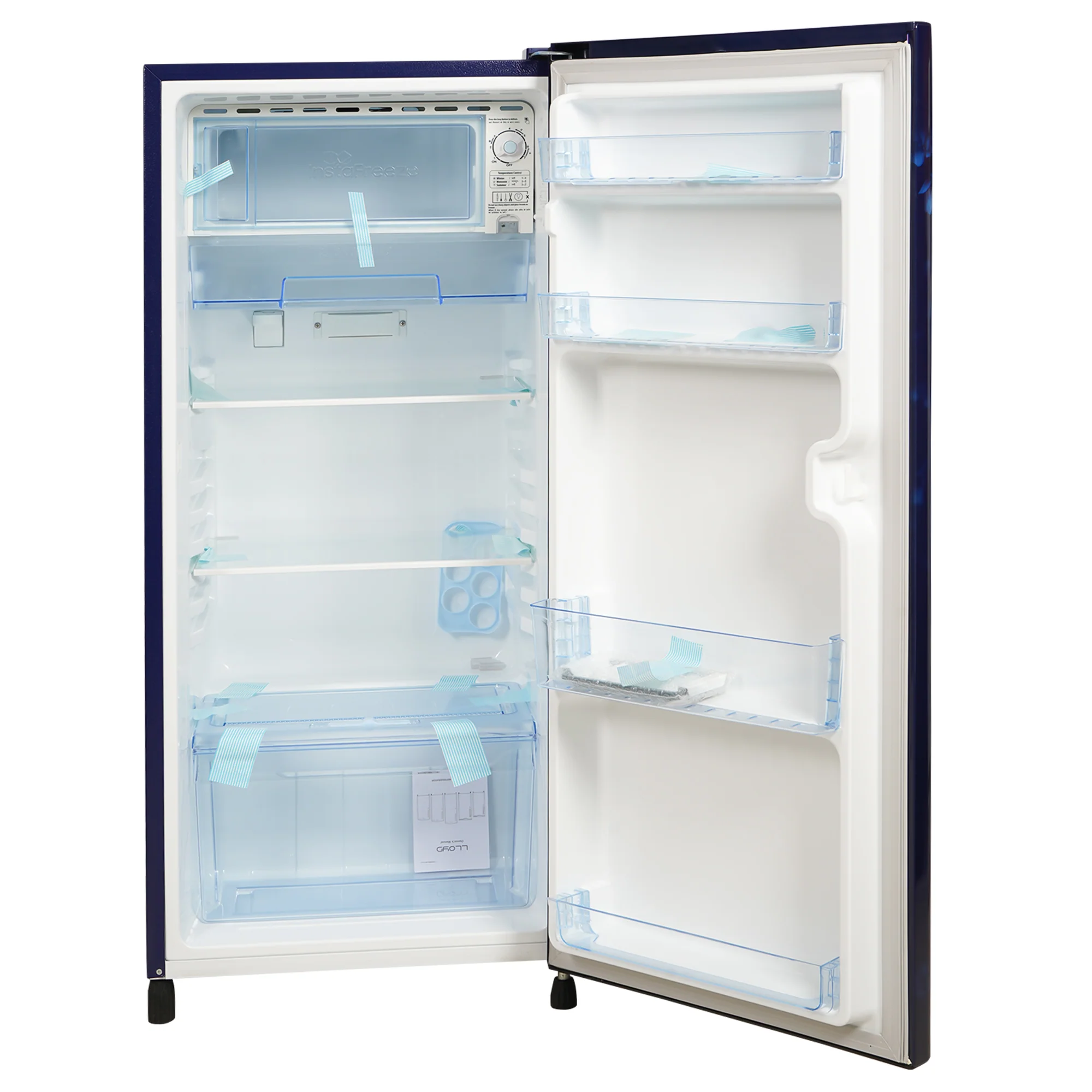 Lloyd-Havells 188 Litre 3 Star Direct Cool Fast Ice Making Refrigerator (Cherry Blossom Blue, GLDC203SCBT2JC, Stabilizer Free Operation) - Image 3