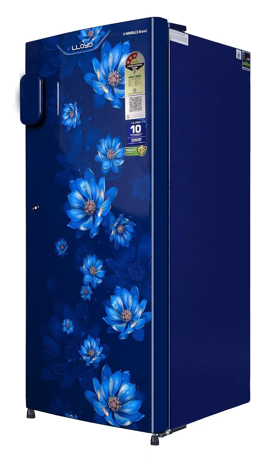 Lloyd Havells 188L 3 Star Direct Cool Single Door Refrigerator TG (FLORET BLUE-GLDC203SFBT2JC, Stabilizer Free Operation) - Image 3