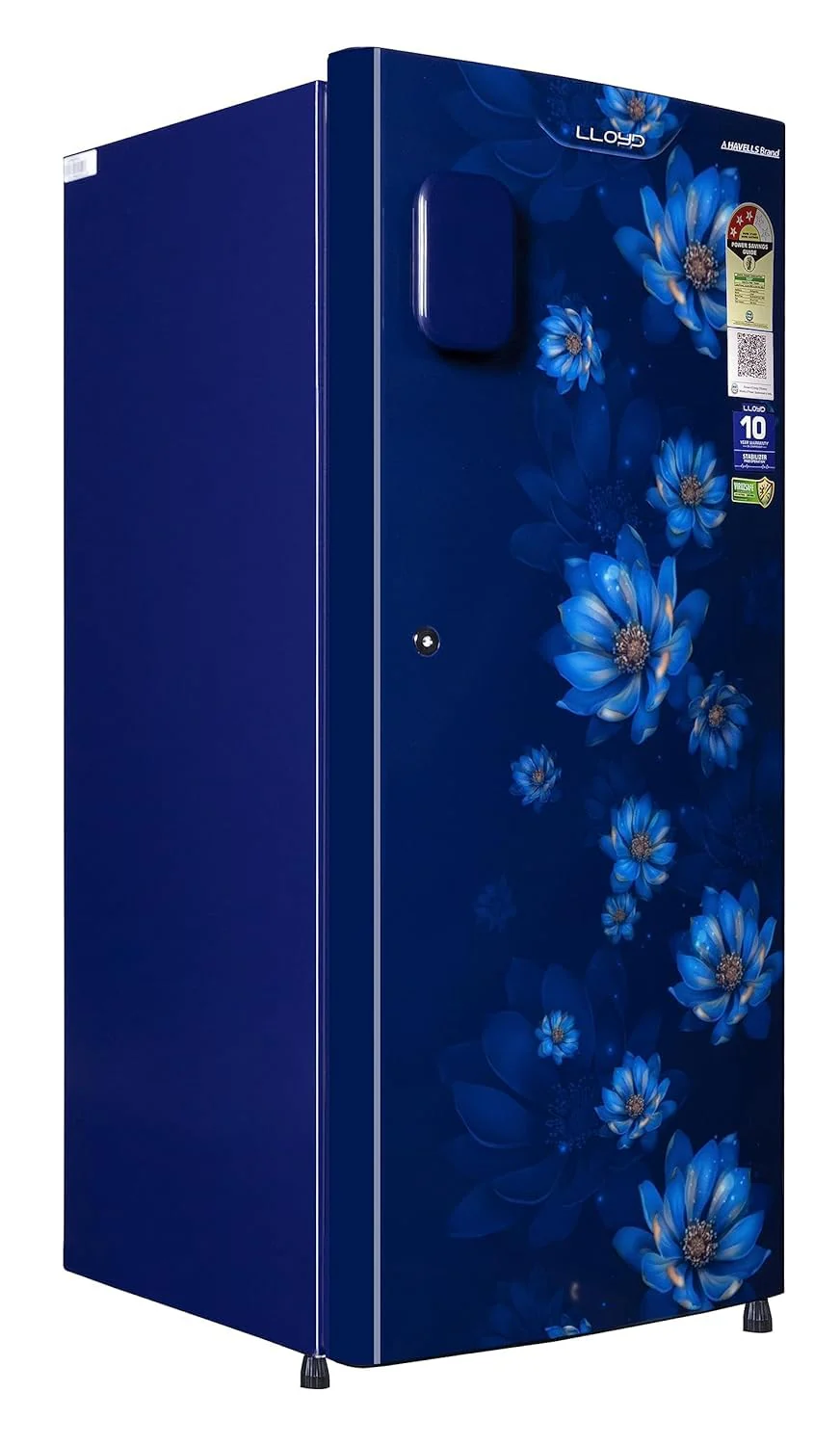 Lloyd Havells 188L 3 Star Direct Cool Single Door Refrigerator TG (FLORET BLUE-GLDC203SFBT2JC, Stabilizer Free Operation) - Image 4