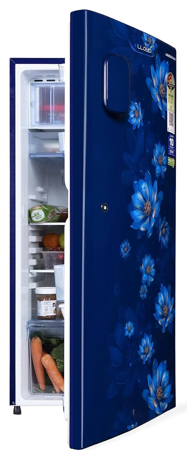 Lloyd Havells 188L 3 Star Direct Cool Single Door Refrigerator TG (FLORET BLUE-GLDC203SFBT2JC, Stabilizer Free Operation) - Image 7