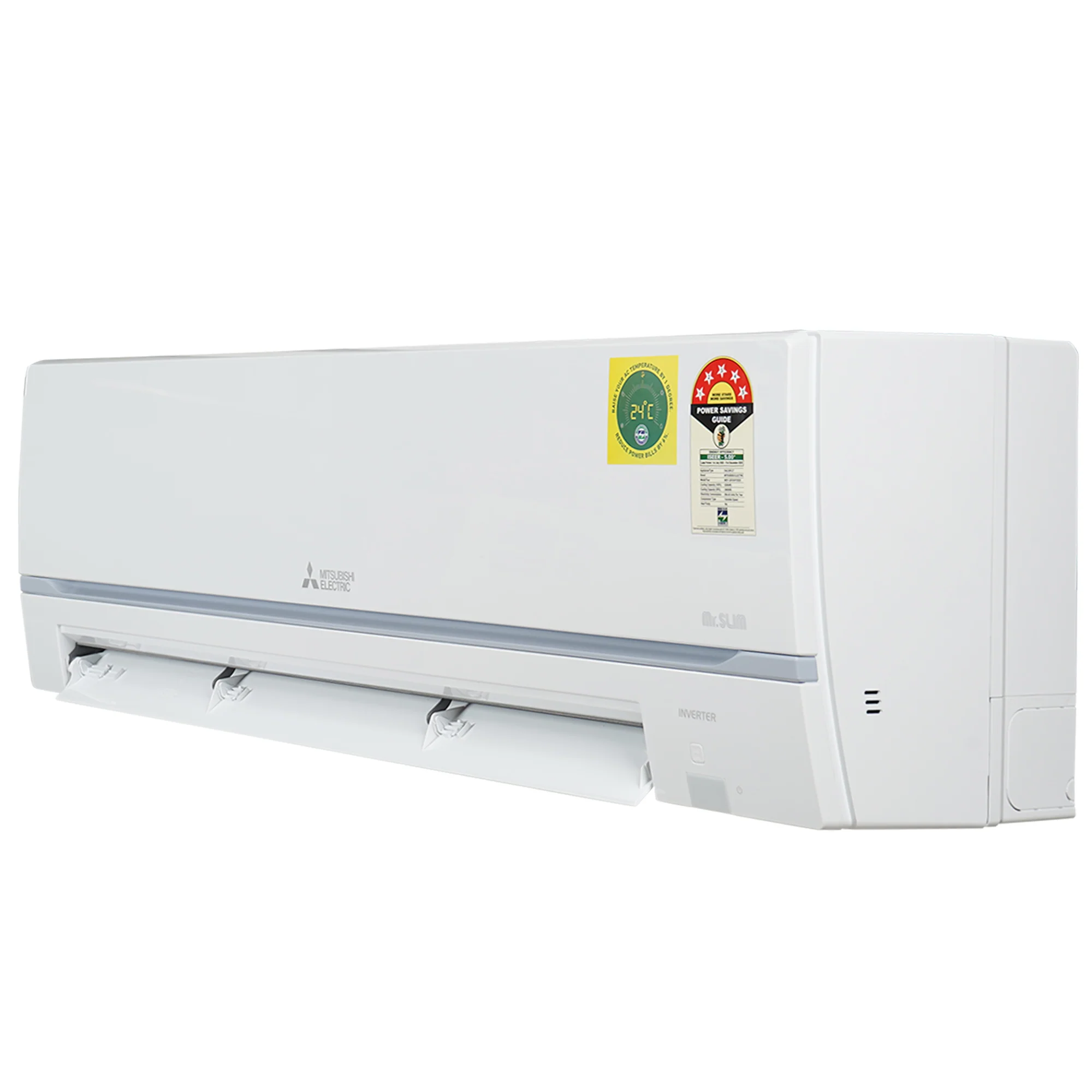 Mitsubishi 1.5 Ton 5 Star Inverter Split AC With Reluctant DC Rotary Compressor (MSY-GR18VF-DA1,White) - Image 3