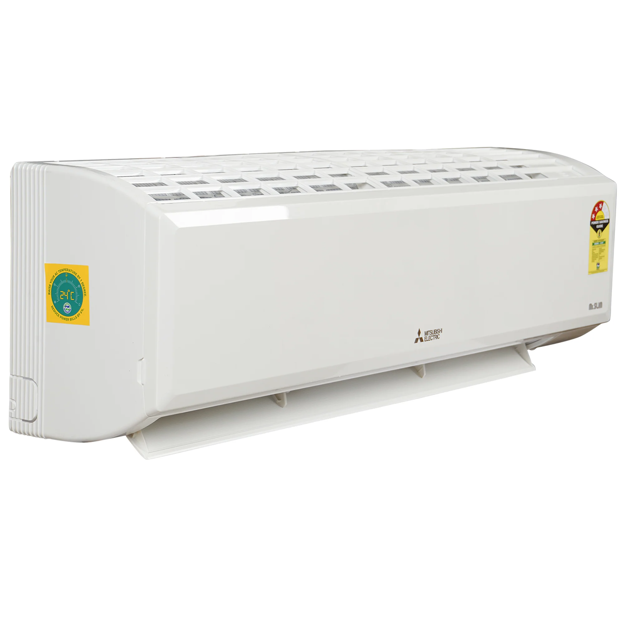 Mitsubishi 1.9 Ton 3 Star Fixed Speed Split AC with 4 Way Swing | Wide & Long Airflow (MS-AGZ24VF,White) - Image 3