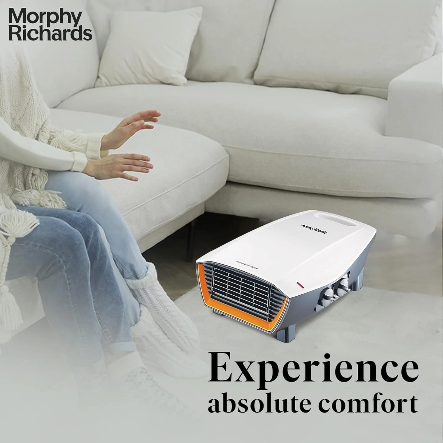 Morphy Richards Aristo 2000 Watts PTC Room Heater (White) - Image 7