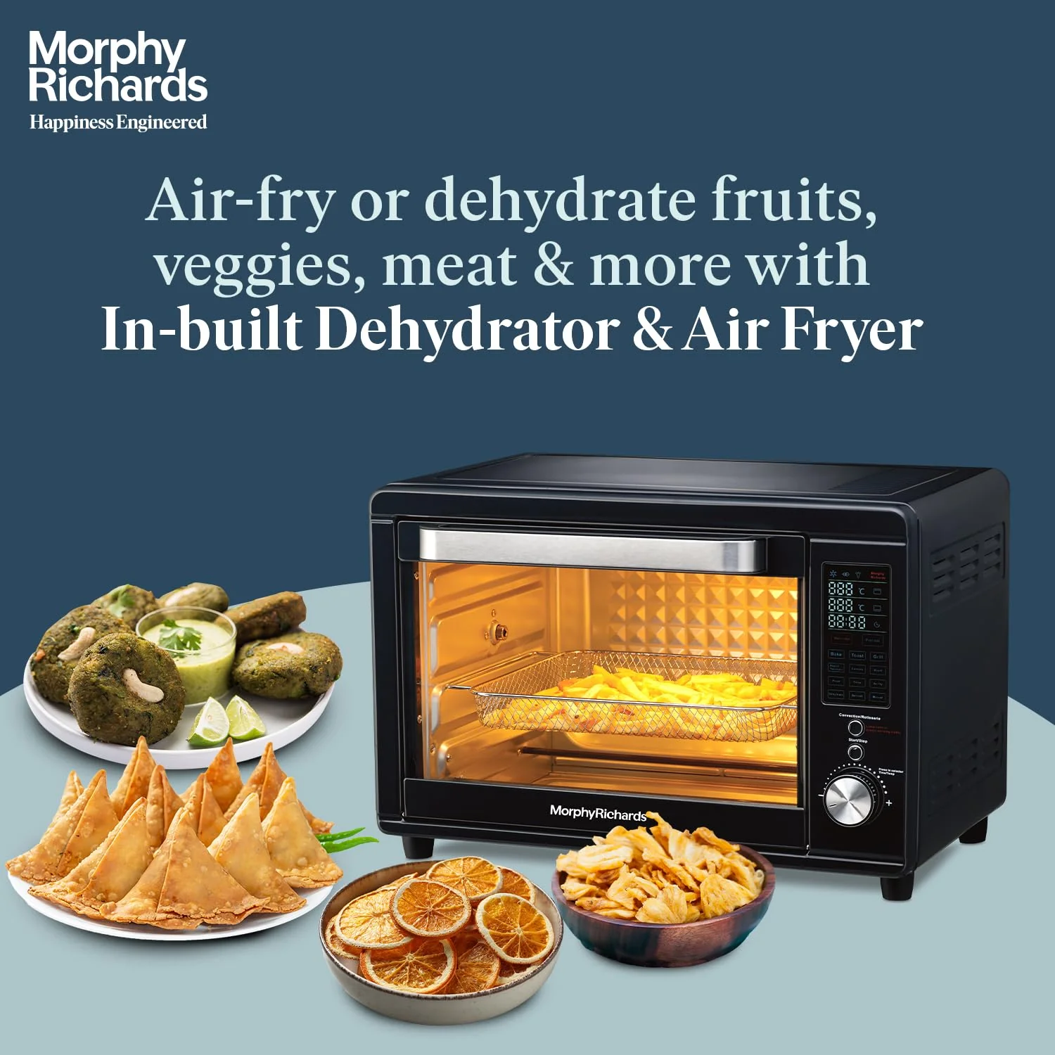 Morphy Richards Digital OTG|Capacity - 40 Litre with 13 Preset Menu|Rotisserie,Convection,In-Built Air-Fryer &amp; Dehydrator Function|2-Yr Warranty - Image 5