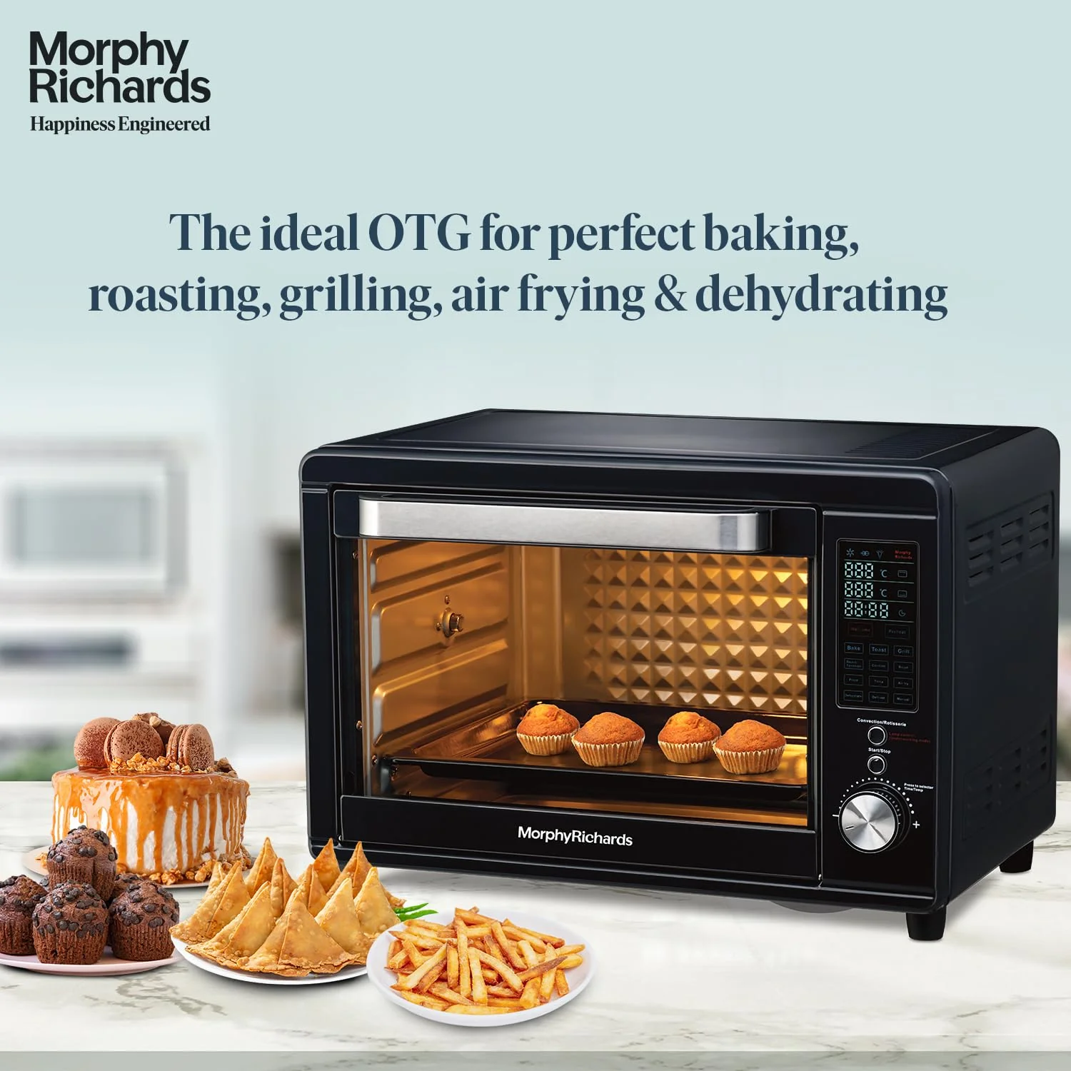 Morphy Richards Digital OTG|Capacity - 40 Litre with 13 Preset Menu|Rotisserie,Convection,In-Built Air-Fryer &amp; Dehydrator Function|2-Yr Warranty - Image 8
