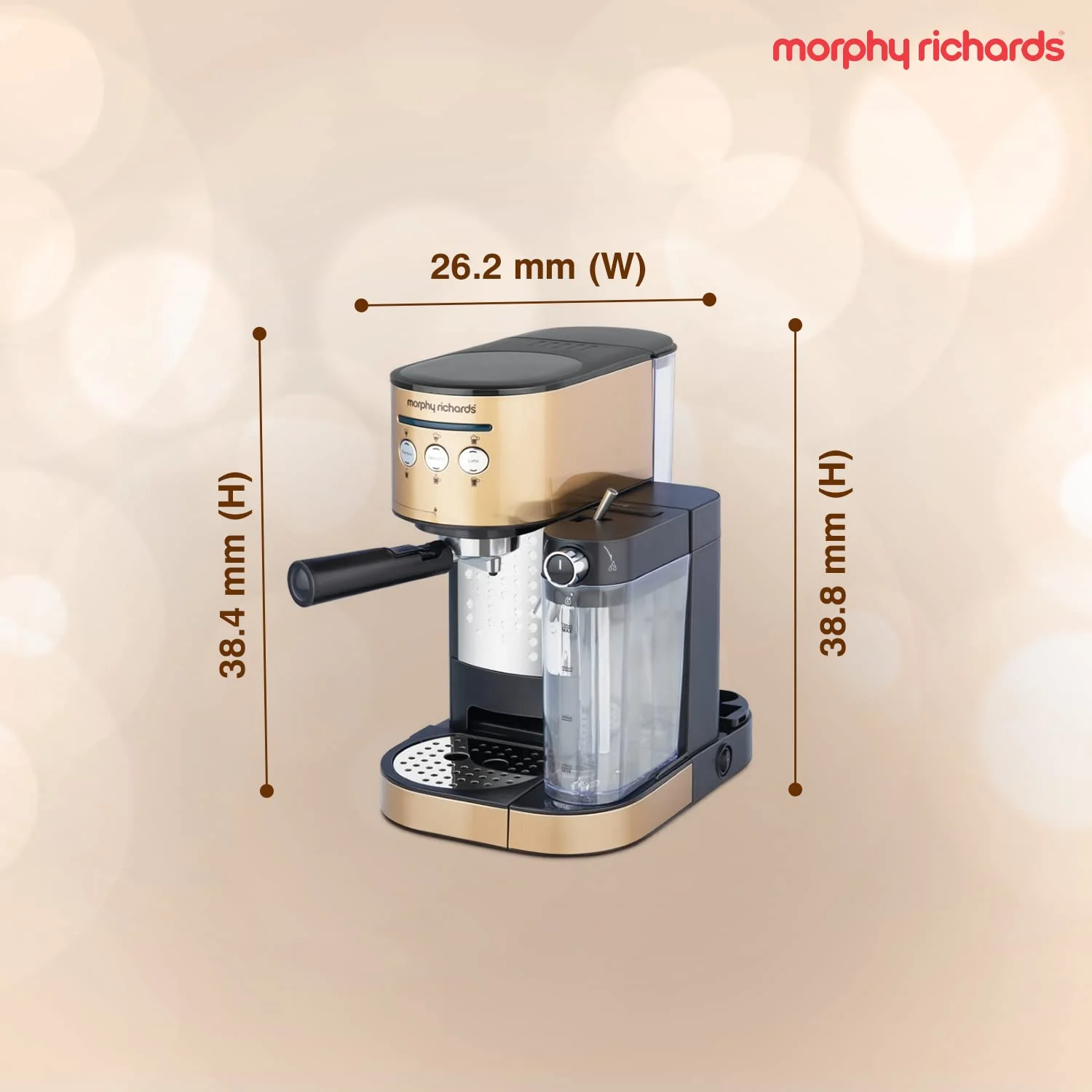 Morphy Richards Kaffeto 1350 W Milk Frother and Coffee Maker - Image 10
