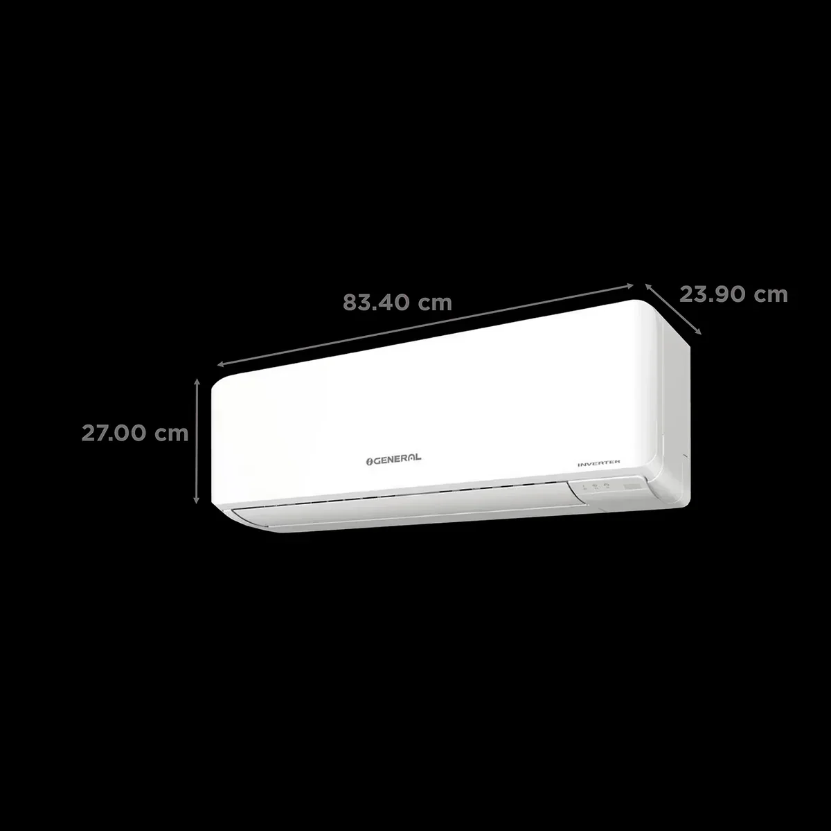 O-General ASGG18CPAB-B 1.5 Ton 3 Star Inverter Split AC (Copper, Hyper Tropical Rotary Compressor, R32, Coanda Airflow - Image 4