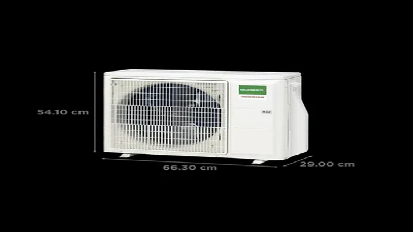O-General ASGG18CPAB-B 1.5 Ton 3 Star Inverter Split AC (Copper, Hyper Tropical Rotary Compressor, R32, Coanda Airflow - Image 5