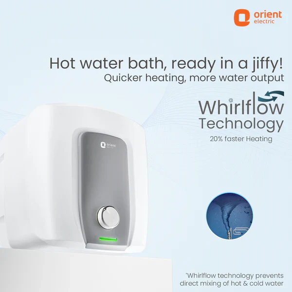 Orient Electric Aquator Neo 15L 5 Star Storage Water Heater 15 L Storage Water Geyser  (White) - Image 4