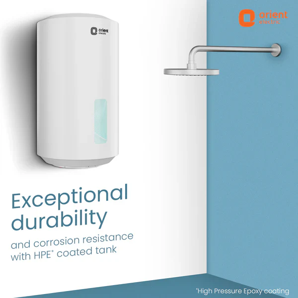 Orient Electric Cronos Pro 15L Storage Water Heater (white) - Image 5