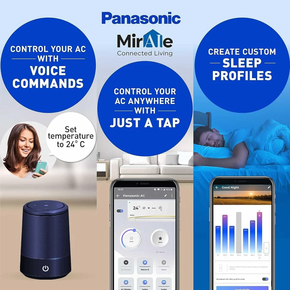 Panasonic 1 Ton CS/CU KN12BKY Split Air Conditioner, 3 Star - Image 4