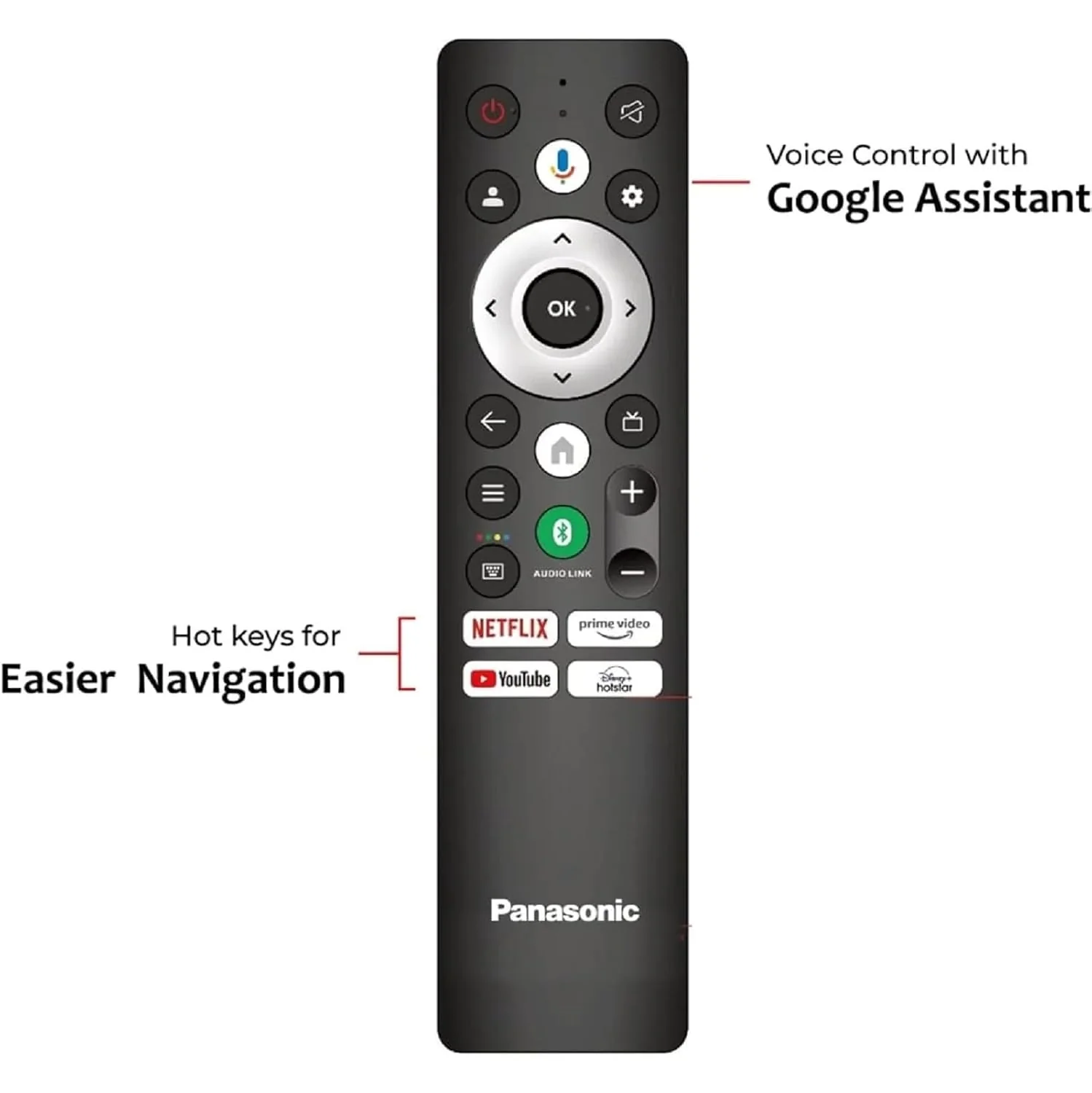 Panasonic 108 cm (43 inches) 4K Ultra HD Smart LED Google TV TH-43MX740DX (Black, 4K Color Engine, HDR 10, Dolby Digital, Chromecast Built-in) - Image 3
