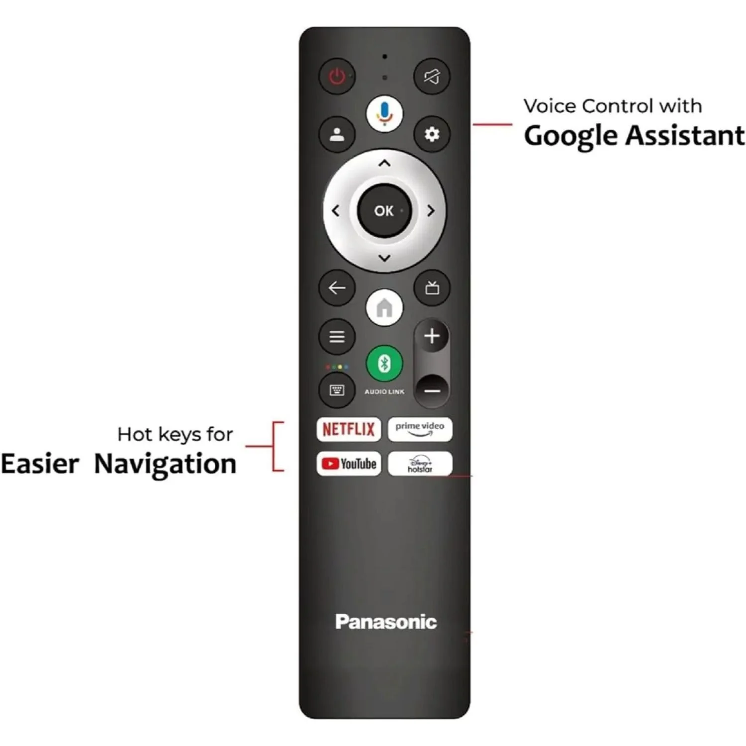 Panasonic 108cm (43 Inches) 4K Ultra HD Smart Google LED TV TH-43MX750DX (Black) - Image 3
