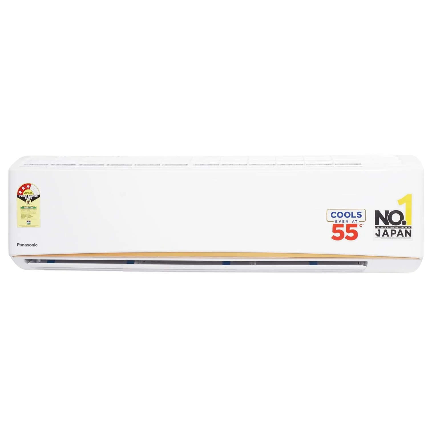 Panasonic 2 Ton 3 Star Copper Split AC (2025 Model) – Efficient Cooling, Advanced Technology,100% copper, Fixed speed, CS/CU-KN24BKY, White"