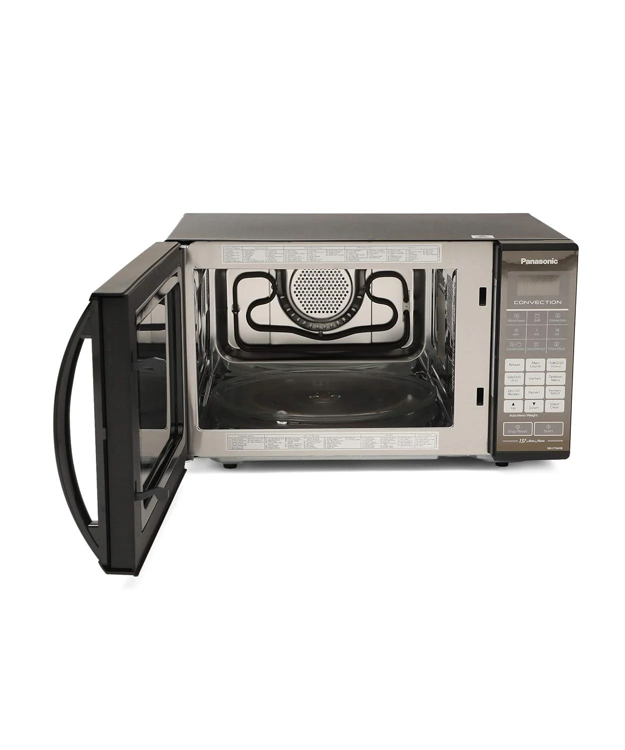 Panasonic 27L Microwave Conventional Oven(NN-CT64HBFDG, Black Mirror + Golden , Zero Oil), Free 1 Year Extended Warranty - Image 4