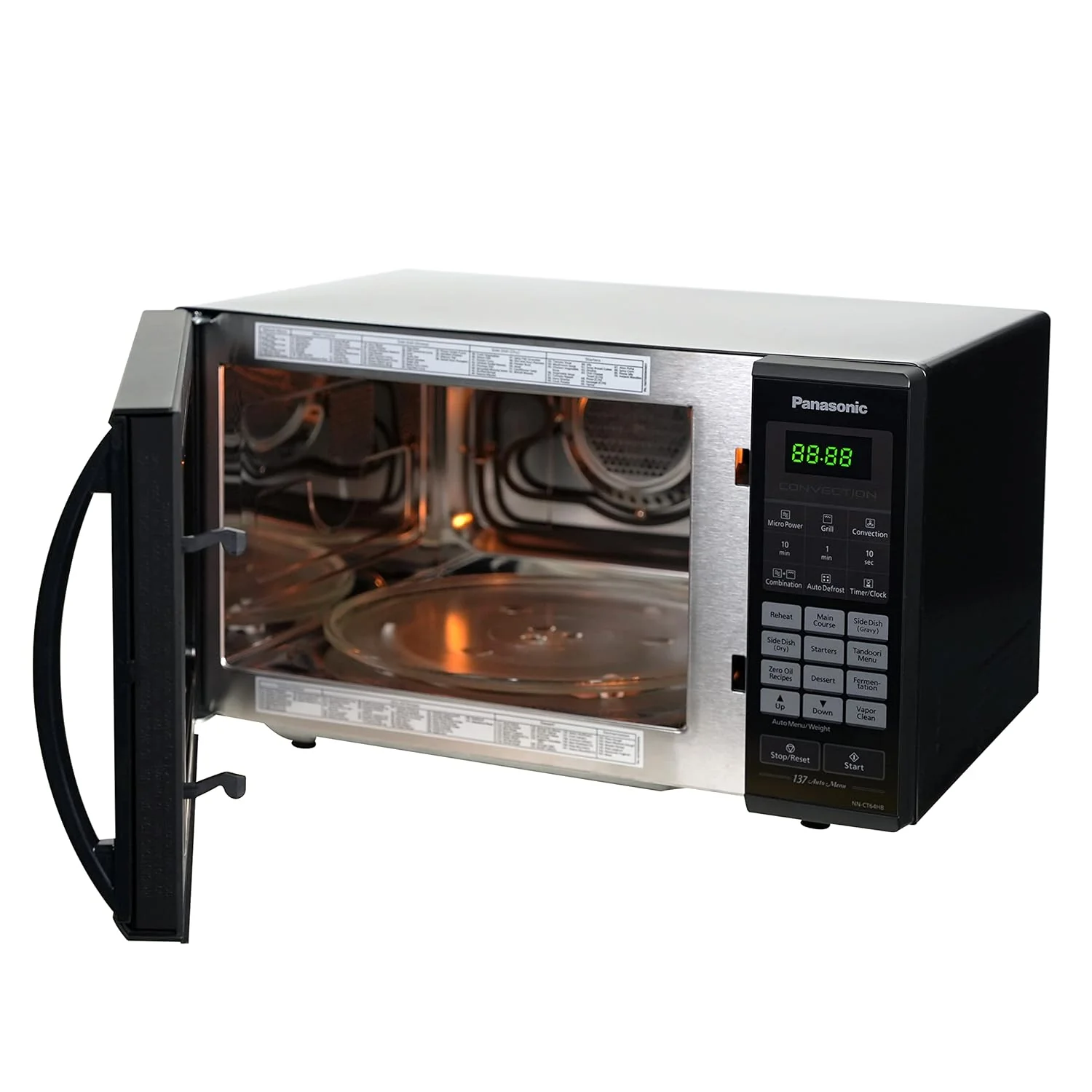 Panasonic 27L Microwave Conventional Oven(NN-CT64HBFDG, Black Mirror + Golden , Zero Oil), Free 1 Year Extended Warranty - Image 5