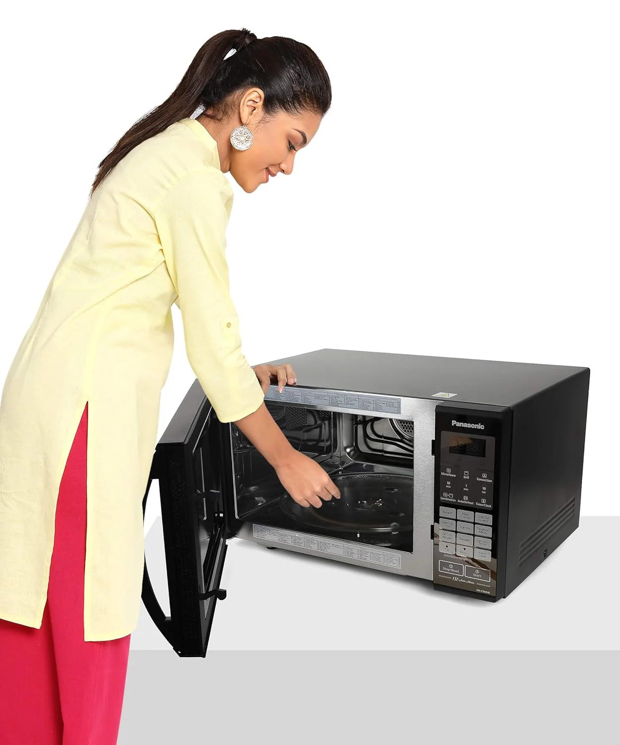 Panasonic 27L Microwave Conventional Oven(NN-CT64HBFDG, Black Mirror + Golden , Zero Oil), Free 1 Year Extended Warranty - Image 7