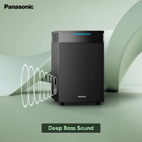 Panasonic SC-HT550GW-K 5.1 Ch Home Theatre with Real Surround Sound, 150 W, Bluetooth, USB, AUX, RCA, Powerful Subwoofer, Wall mountable Speakers, Remote for Volume & Bass Control (Black) - Image 6