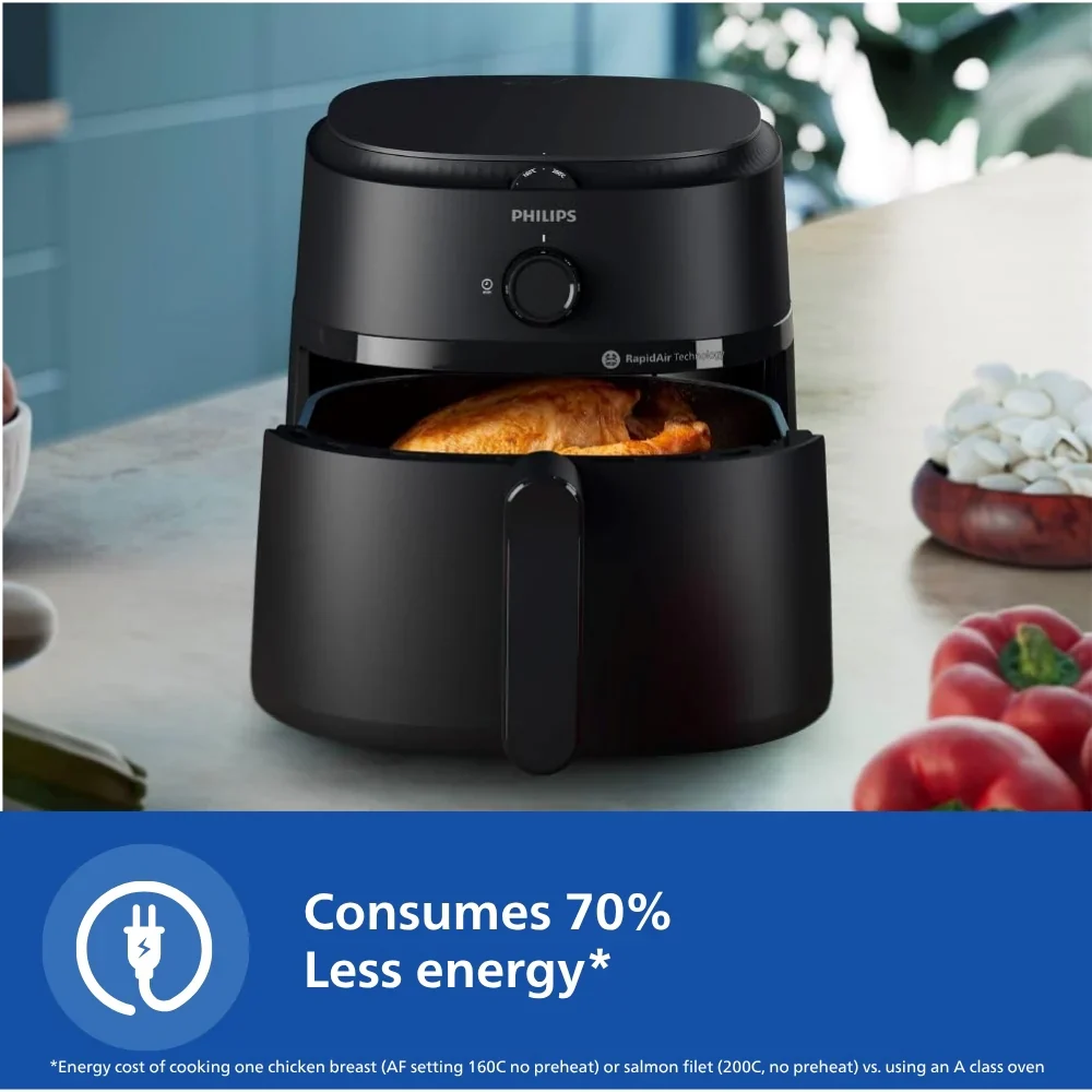 Philips 6.2L Airfryer with Rapid Air Technology- NA130/00 - Image 5