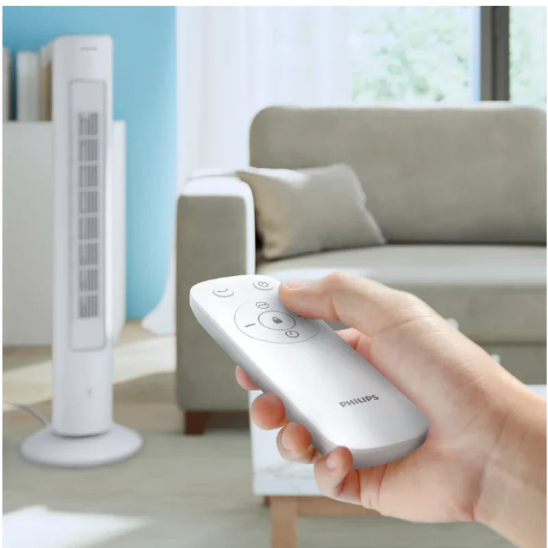 Philips Bladeless Technology Tower Fan with Touchscreen Panel and Remote Control - CX5535/00 (Open Box / Without Box) - Image 6