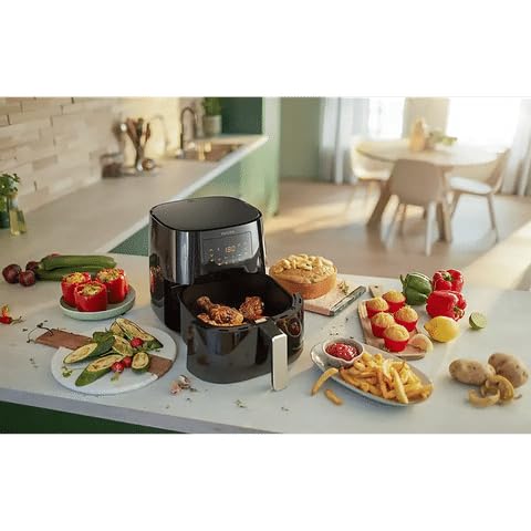 PHILIPS HD9270/70 2000 Watt Digital Air Fryer with Rapid Air Technology (Black)6.2 liter - Image 5