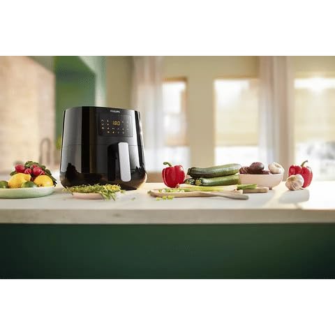 PHILIPS HD9270/70 2000 Watt Digital Air Fryer with Rapid Air Technology (Black)6.2 liter - Image 8