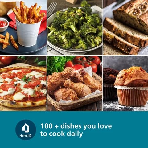 PHILIPS NA221/00 4.2L 1500 Watt Digital Air Fryer with Rapid Air Technology (Black) -NA221/00 - Image 6