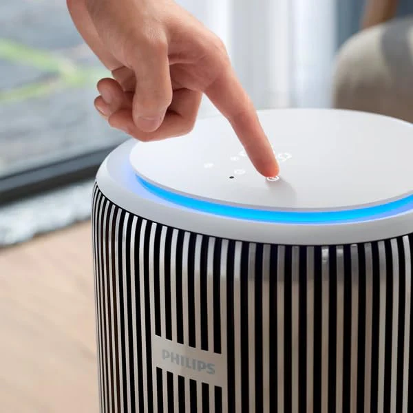 PHILIPS Smart Air Purifier AC3220/60 Upto 135 m2 Room Size Smart Portable Air Purifier Real Time AQI Display|Covers upto 600 sqft 520 m3/h|(Silver, Arctic White) - Image 4
