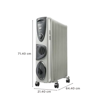 Russell Hobbs EOFR 2900 Oil Filled Room Heater - Image 3