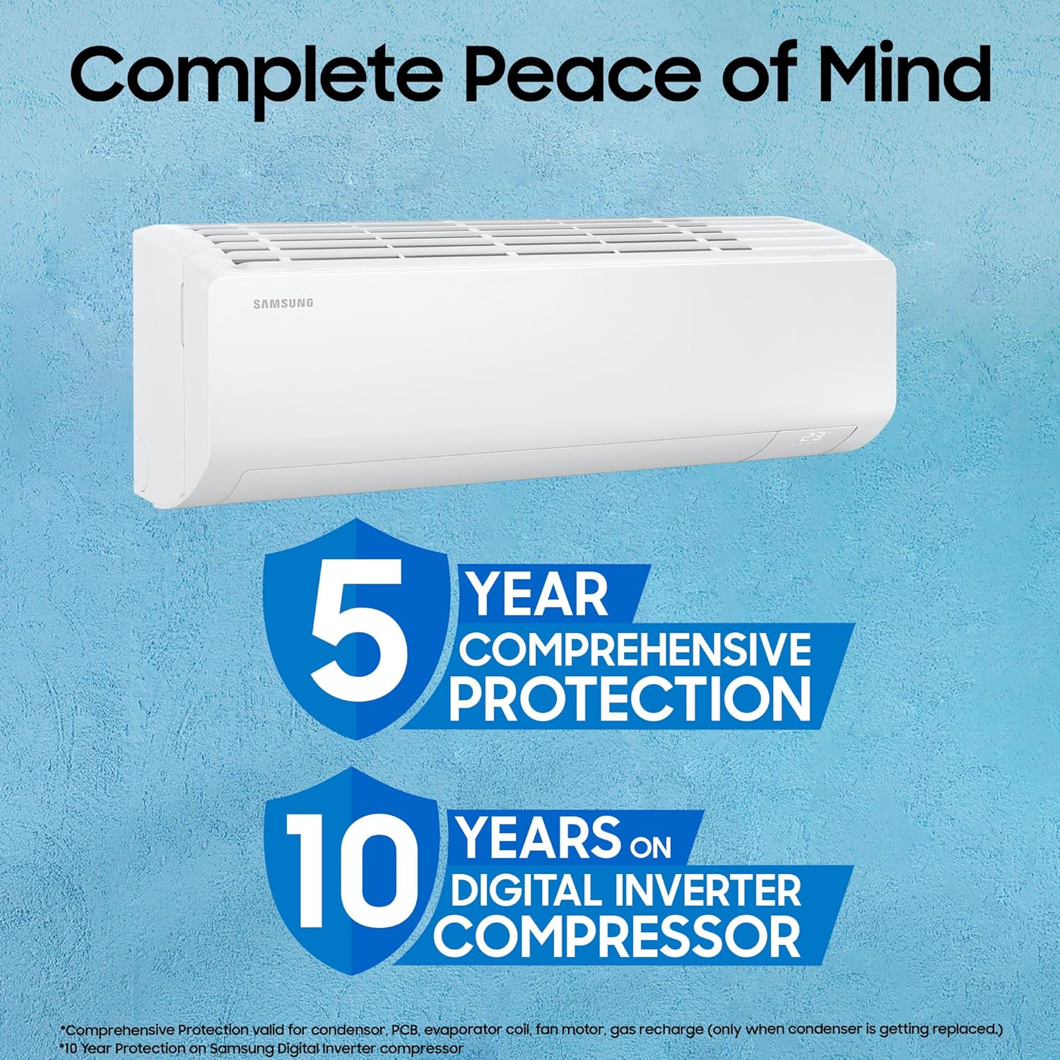 Samsung 1 Ton 5 Star AI Inverter Smart Split AC (WiFi, Energy Saving, Voice Control, Powerful Cooling, Copper, Digital Inverter, 4 Way swing, 5 Step Convertible, BESPOKE AI AR50F12D1ZHNNA) - Image 6