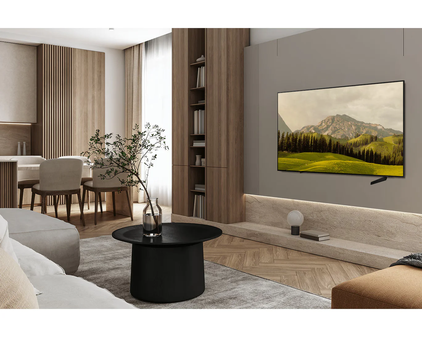 Samsung 138 cm (55 inch) OLED Ultra HD (4K) Smart Tizen TV (QA55S85FAELXL) - Image 3