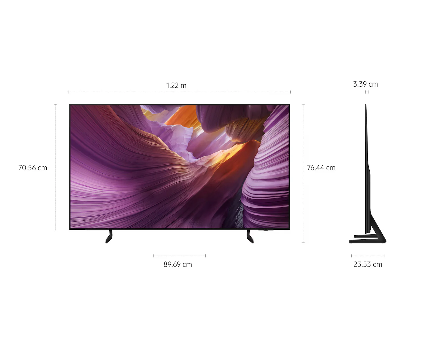 Samsung 138 cm (55 inch) OLED Ultra HD (4K) Smart Tizen TV (QA55S85FAELXL) - Image 8