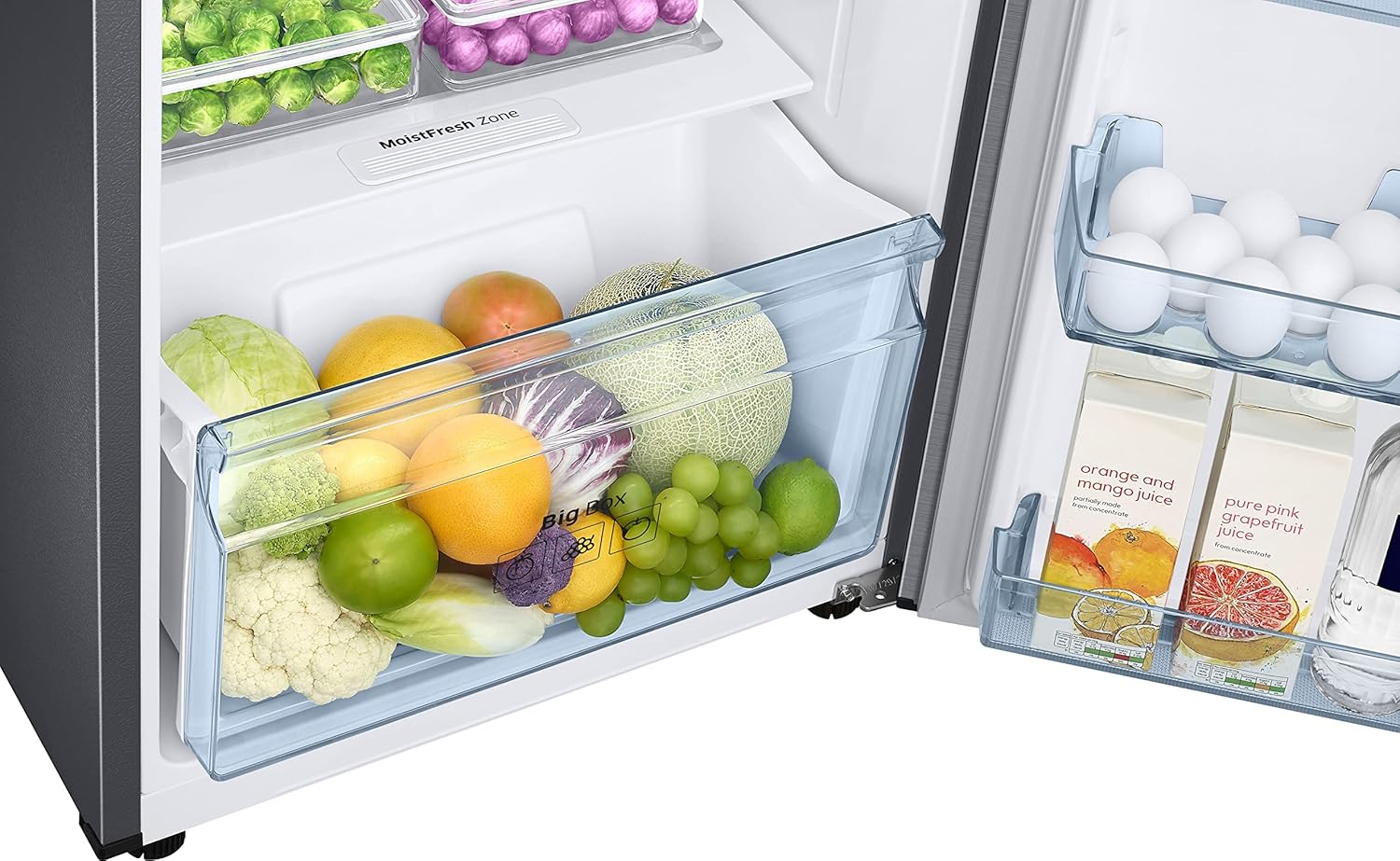Samsung 236L 3 Star Convertible 3 In 1 Digital Inverter Frost-Free Double Door Refrigerator Appliance (RT28C3733SL/HL,Ez Clean Steel) - Image 6