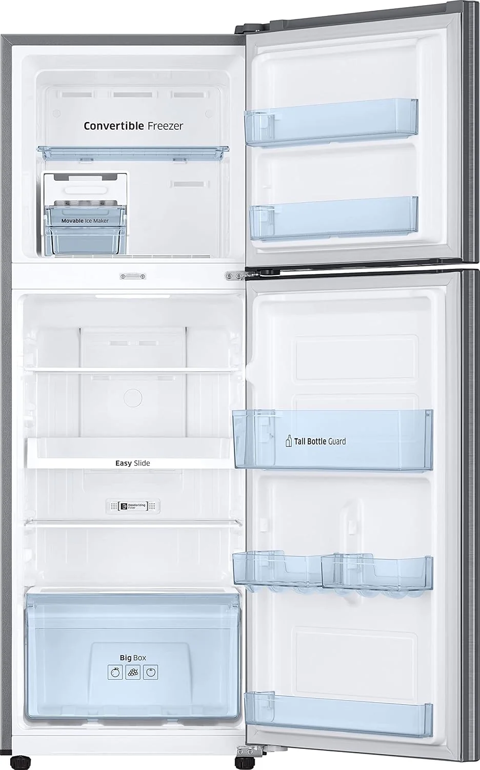 Samsung 236L 3 Star Convertible 3 In 1 Digital Inverter Frost-Free Double Door Refrigerator Appliance (RT28C3733SL/HL,Ez Clean Steel) - Image 8