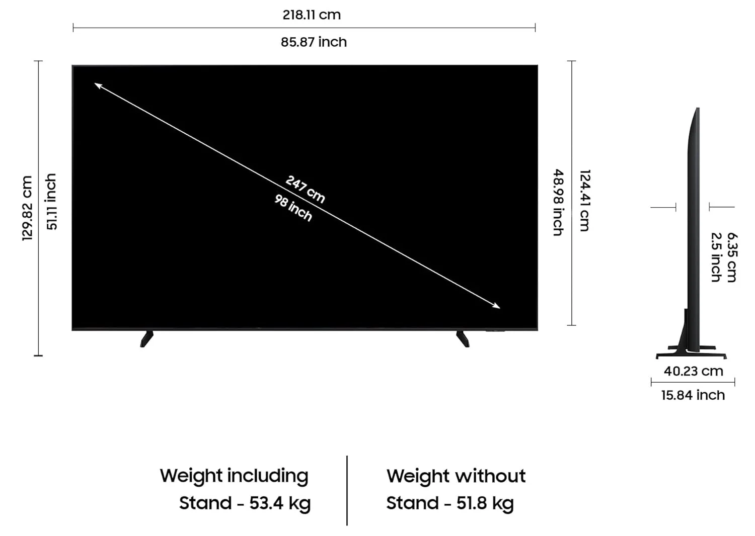 Samsung 247 cm (98 Inches) 4K Ultra HD Smart TV (UA98DU9000UXXL, Black) - Image 10